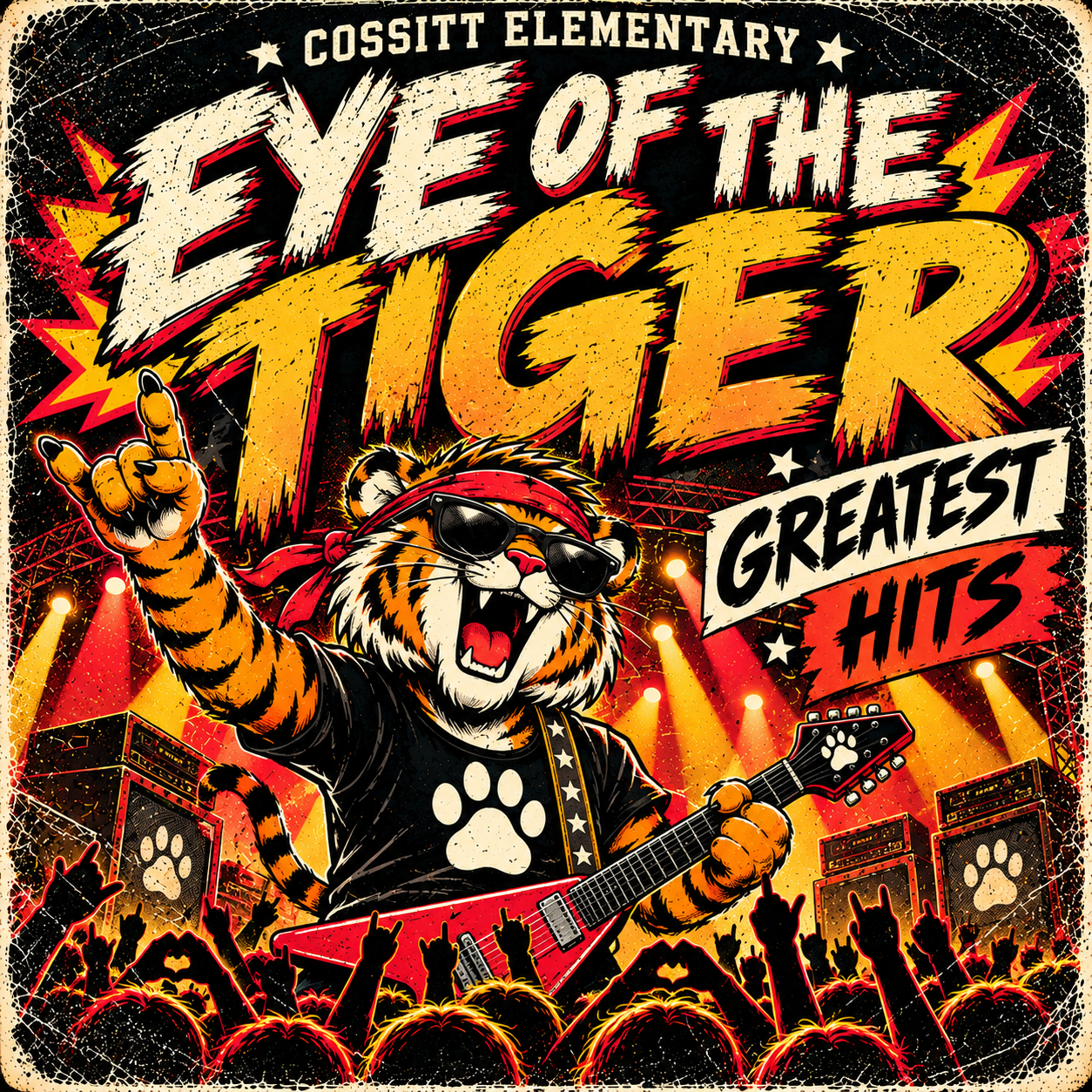 Eye of the Tiger Greatest Hits cover